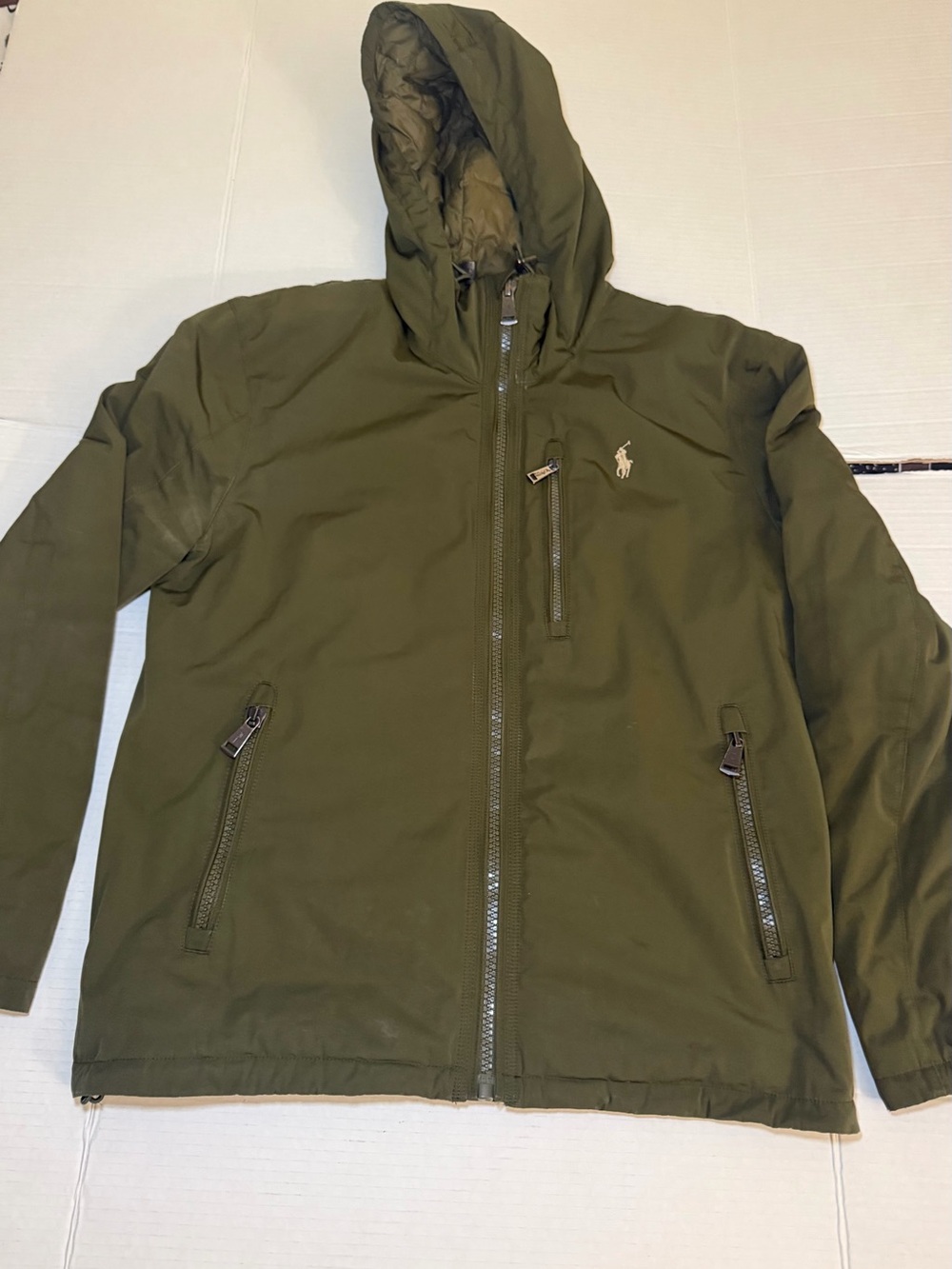 Ralph lauren hooded light puffer jacket Men’s Size Small